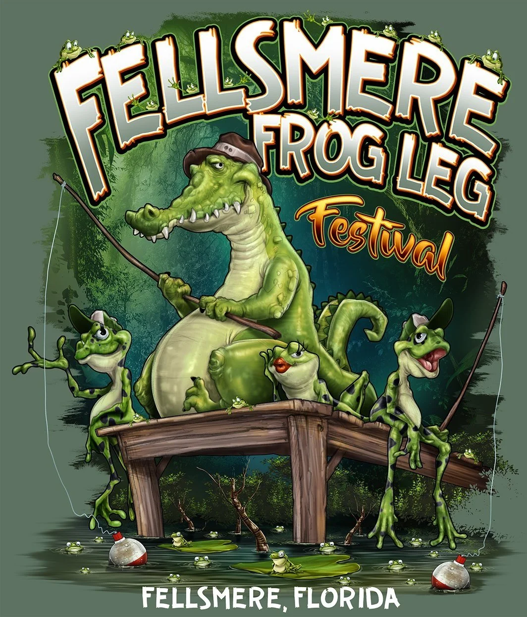 T-Shirts — Fellsmere Frog Leg Festival